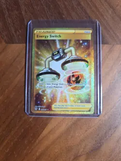 Holo Energy Switch 212/195 Secret Rare Silver Tempest Pokemon TCG - Image 1