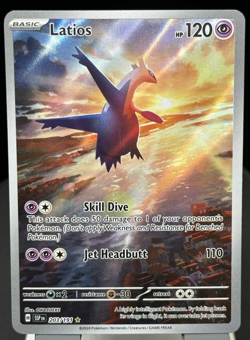 Latios 203/191 Sv08: Surging Sparks Holo Pokemon Pokemon TCG Card IR NM Rare SSP - Image 1