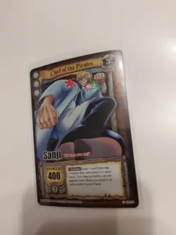 Bandai One Piece CCG Card Sanji Chef Of The Pirates Holo Grand Line Vintage 2006 - Image 2