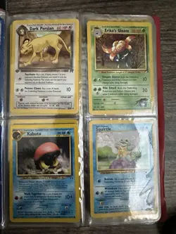 Pokemon Cards Binder Lot Vintage Mixed - Image 1