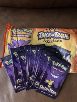 Pokemon Halloween Cards Trick or Trade Mini BOOster Pack 20 Packs N Sealed Packs - Image 2