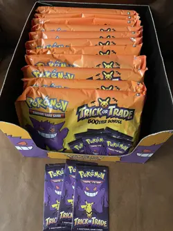 Pokemon Halloween Cards Trick or Trade Mini BOOster Pack 20 Packs N Sealed Packs - Image 3