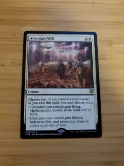 Akroma's Will MTG NM - Image 1
