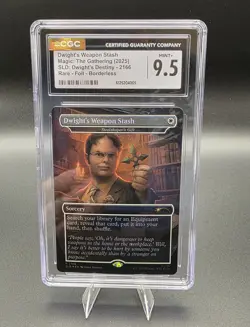 Dwight's Weapon Stash Magic: The Gathering 2166 CGC 9.5 Mint+ Secret Lair MTG - Image 1