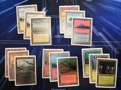 MTG Unlimited 2ED Lot 15 Basic Lands - Image 1
