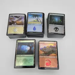 500 Magic the Gathering FOIL Basic Land - 100 of each - All Foils - MTG FTG - Image 4