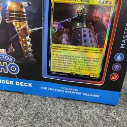 MTG: Universes Beyond Doctor Who Masters Of Evil D23630090, Sealed Box is Worn 195166228815 - Image 5