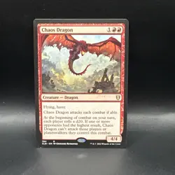 Chaos Dragon CLB 784 Normal English- MTG - Image 1