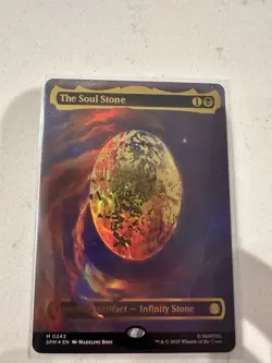 Magic: The Gathering The Soul Stone Marvel M0242 Foil Legendary Artifact - Image 1