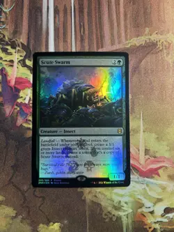 Scute Swarm Zendikar Rising Foil NM MTG - Image 1