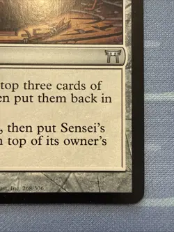 Sensei’s Divining Top 268/306 Champions Of Kamigawa Magic The Gathering 2004 - Image 4