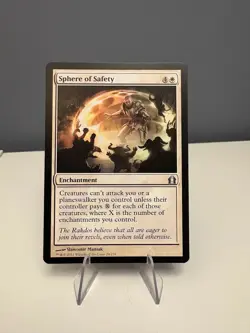 MTG - Sphere of Safety - Return to Ravnica Uncommon English NM - Image 1