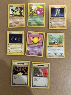 Team Rocket 1st Edition Pokemon Card Lot Vintage WOTC - Image 1