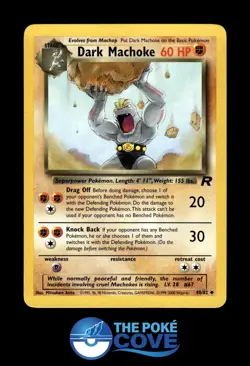 Dark Machoke 40/82 | Team Rocket | Pokemon Uncommon | LP - Image 1