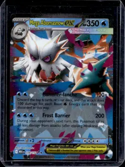 2025 Pokemon Mega Evolution Abomasnow ex Double Rare #036/132 - Image 1