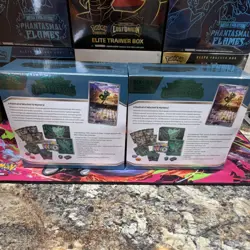 Pokemon Elite Trainer Box Lot Twilight Masquerade Ogerpon 2 Sealed Boxes - Image 3