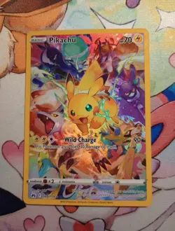 Pokemon TCG Crown Zenith Pikachu Holo Card 160/159 NM Secret Rare - Image 1