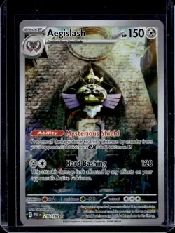 2023 Pokemon SV Paradox Rift Aegislash #210/182 - Image 1