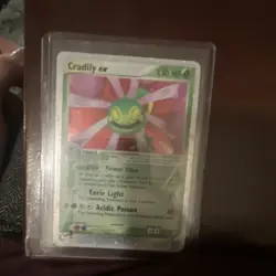 Cradily ex Team Magma vs Team Aqua Ultra Rare Holo 90/95 English Pokemon TCG - Image 1