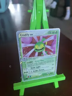 Cradily ex Team Magma vs Team Aqua Ultra Rare Holo 90/95 English Pokemon TCG - Image 3
