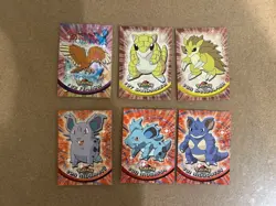Topps Animated Pokemon Card Lot Vintage WOTC - Image 1