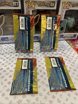 Pokemon TCG XY Primal Clash 3-CARD Booster Pack Art Set of 4 - FACTORY SEALED - Image 3