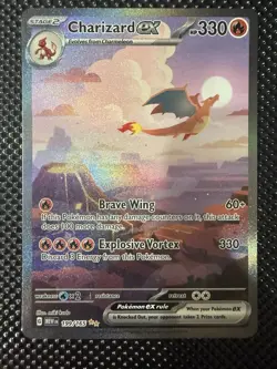 Charizard Ex #199/165 - 2023 Pokemon Mew EN- 151 - Nm+ ! - Image 1