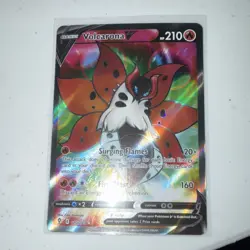 Pokemon Volcarona V 170/203 SWSH07 Evolving Skies Ultra Rare Full Art Holo 210HP - Image 1