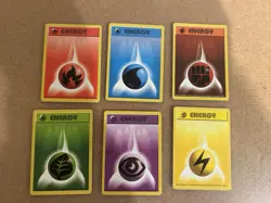 Shadowless Energy Base Set Pokemon Card Lot Vintage WOTC - Image 1