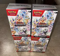 Pokemon Prismatic Evolutions SEALED Lot 4BB +2 Sams 2 Pack+ 2022 Trick or Trade - Image 2