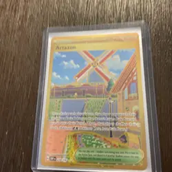 Pokemon TCG Artazon 229/197 Secret Rare Holo Gold Full Art NM-/NM - Image 1