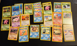 Vintage Pokemon Gym Heroes 151 Onix Slowpoke Ponyta Starmie - Lot of 28 - Image 1