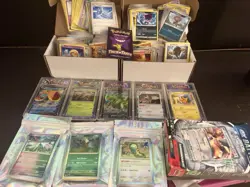 Pokemon Card Lot Bulk Pack of 500, ETB Box, Various Sets - Image 1