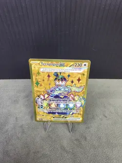 Terapagos EX 173/142 SV07: Stellar Crown Gold Secret Rare Pokemon TCG NM - Image 5