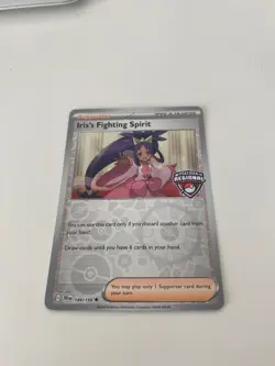 Pokemon TCG Iris’s Fighting Spirit Stockholm Regionals 2025 Stamped Promo - Image 1