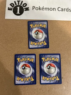 Golem + Graveler + Geodude 1st Edition Pokemon Card Lot Vintage WOTC - Image 2