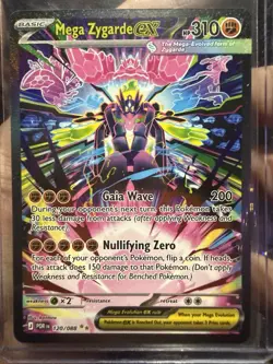 Mega Zygarde ex SIR 120/088 English - Perfect Order - Pokemon - TCG Card - Image 1