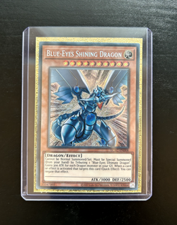 Blue-Eyes Shining Dragon LCKC-EN008 Secret Rare - NM - Yu-Gi-Oh! Legendary Kaiba - Image 1