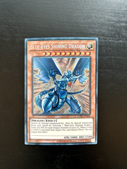 Blue-Eyes Shining Dragon LCKC-EN008 Secret Rare - NM - Yu-Gi-Oh! Legendary Kaiba - Image 2