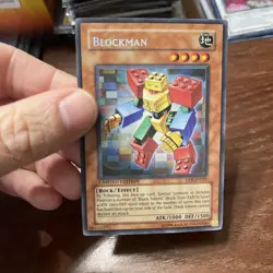 Yu-Gi-Oh Blockman DPK-ENSE1 Secret Light Play Condition Unlimited Edition - Image 3