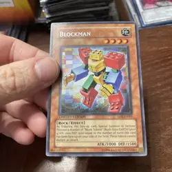 Yu-Gi-Oh Blockman DPK-ENSE1 Secret Light Play Condition Unlimited Edition - Image 4