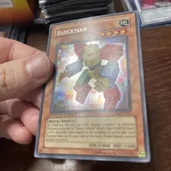 Yu-Gi-Oh Blockman DPK-ENSE1 Secret Light Play Condition Unlimited Edition - Image 5