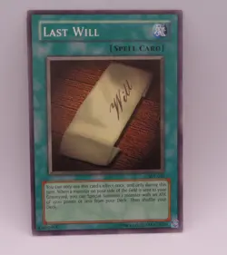 Last Will SYE-031 (Common, Unlimited, Lightly Played / LP) Yugioh - Image 1