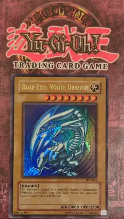 Yu-Gi-Oh! Blue-Eyes White Dragon SDK-001 Ultra Rare Unlimited Konami English - Image 1