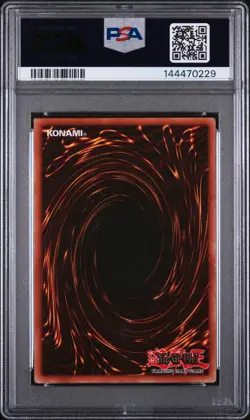 2002 YU-GI-OH! STARTER DECK: KAIBA #001 BLUE-EYES WHITE DRAGON PSA 6 - Image 2