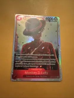 Monkey.D.Luffy OP12-015 2025 One Piece Legacy of the Master Foil NM - Image 1