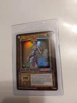 Bandai One Piece CCG Card Nami The Navigator The Pirate Navigator Holo - Image 1