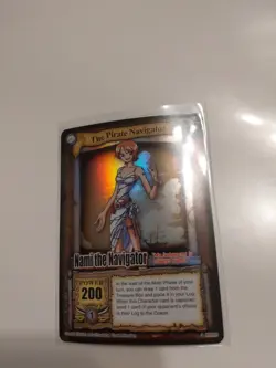 Bandai One Piece CCG Card Nami The Navigator The Pirate Navigator Holo - Image 2