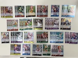 One Piece EB03 Rare card x 55 pcs LOT english - Image 1