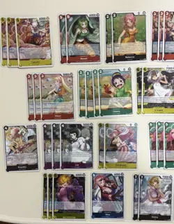 One Piece EB03 Rare card x 55 pcs LOT english - Image 2